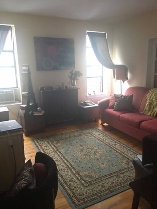 Shared living room space