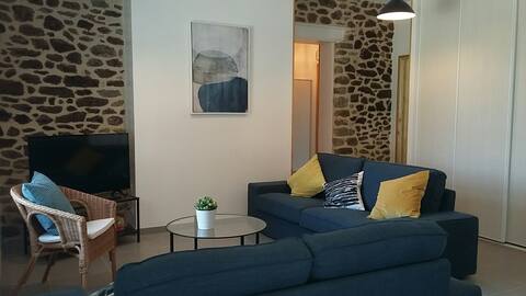 Charming cottage classified 3 * 10 minutes from the beaches