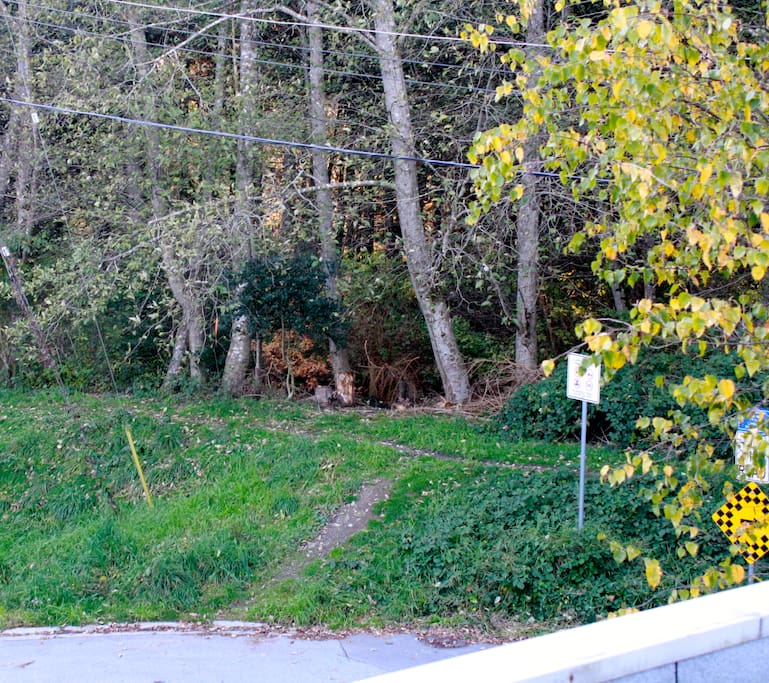 House next to access Estuary Trails.