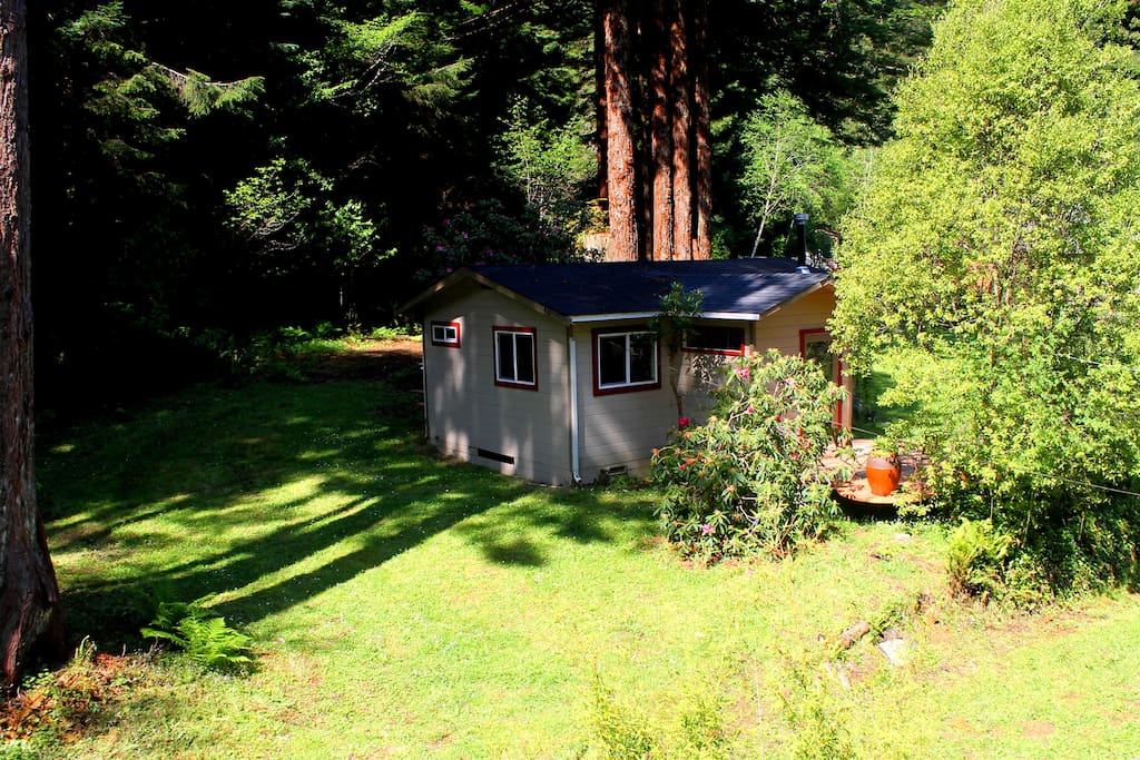 Handcrafted Cottage in the Redwoods Cabins for Rent in Arcata