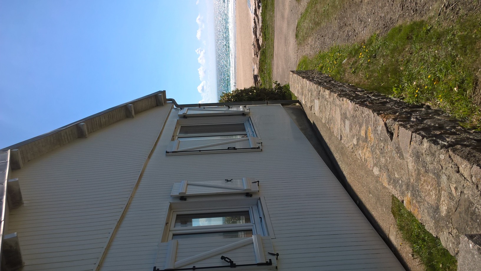 Renovated waterfront house