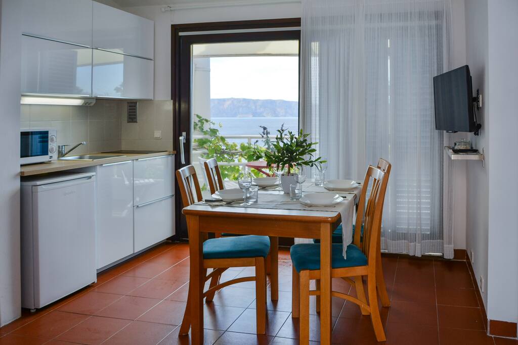 Kitchen and dining room