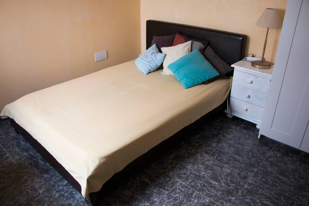 Big and comfortable bed