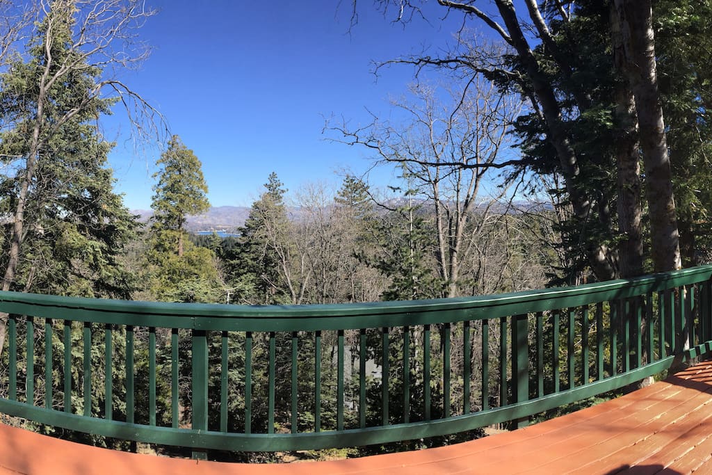 View from back deck
