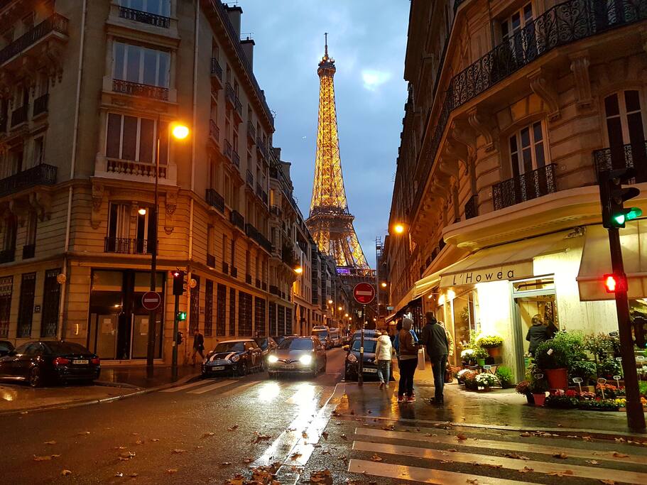 EIFFEL TOWER 2 STEPS AWAY