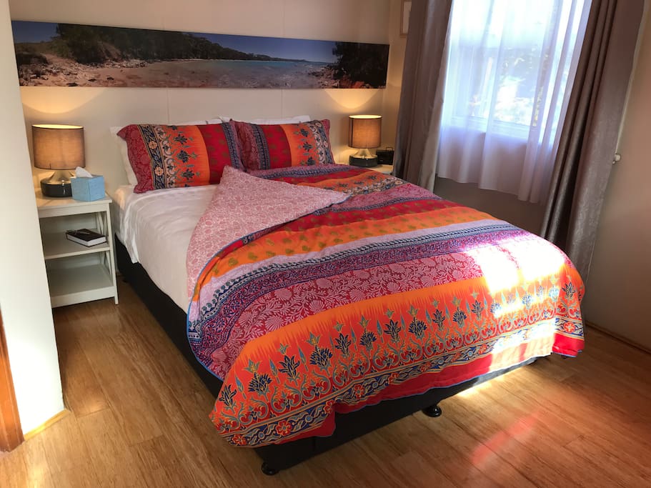 Sun filled bedroom