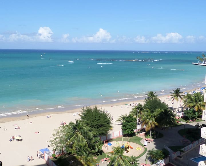 Isla Verde BEACHFRONT Casa Bonita Condominiums for Rent in Isla