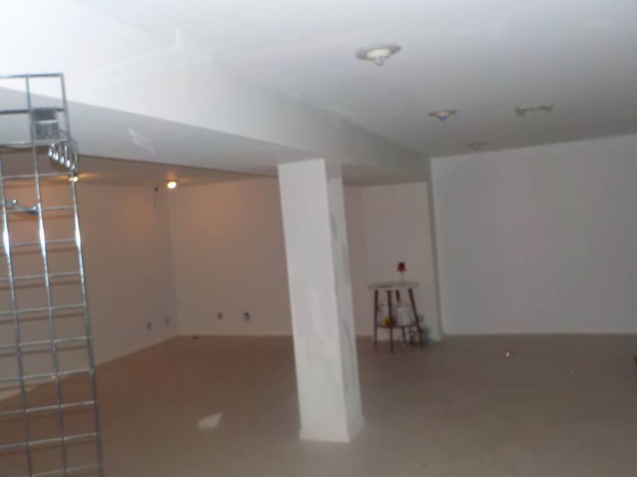 Basement space area of rental