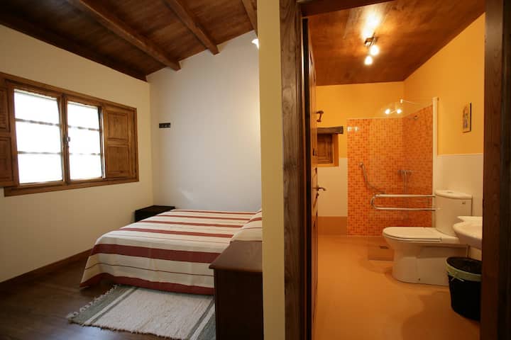 Habitación doble para personas con movilidad reducida