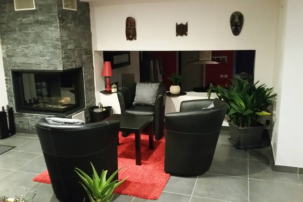 coin detente devant la cheminée