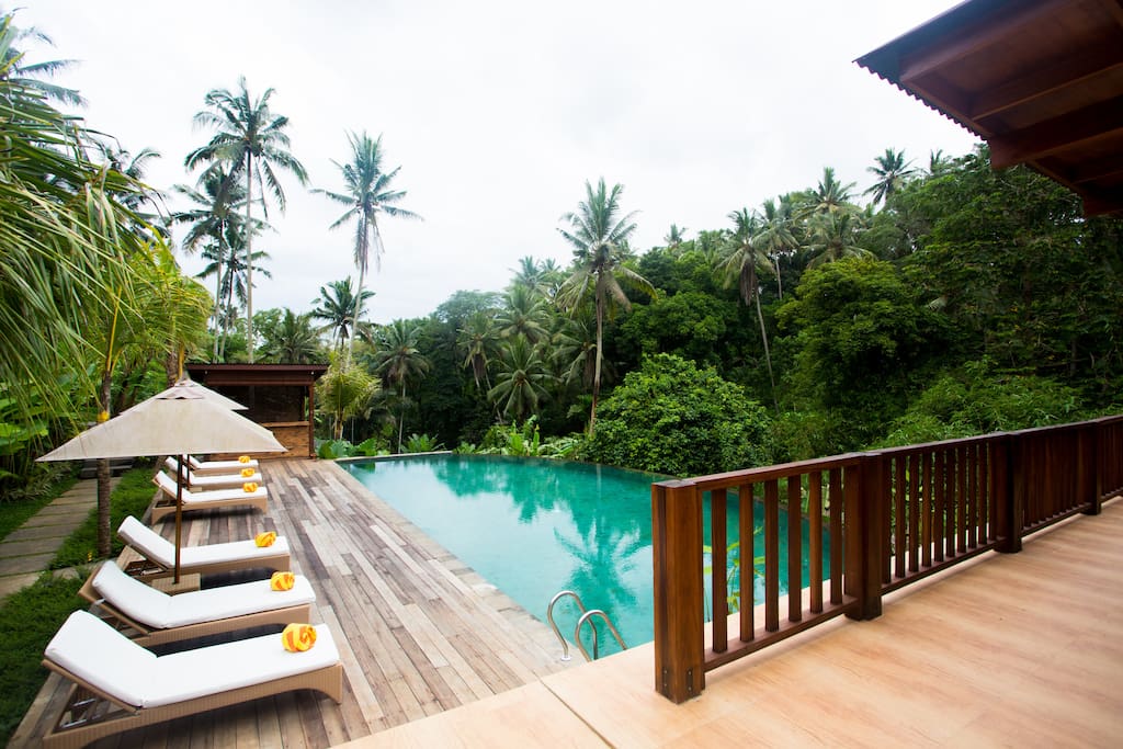 Pemandangan alam yang hijau