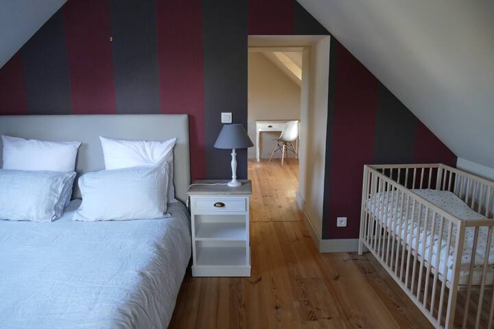 Chambre à coucher à l'étage