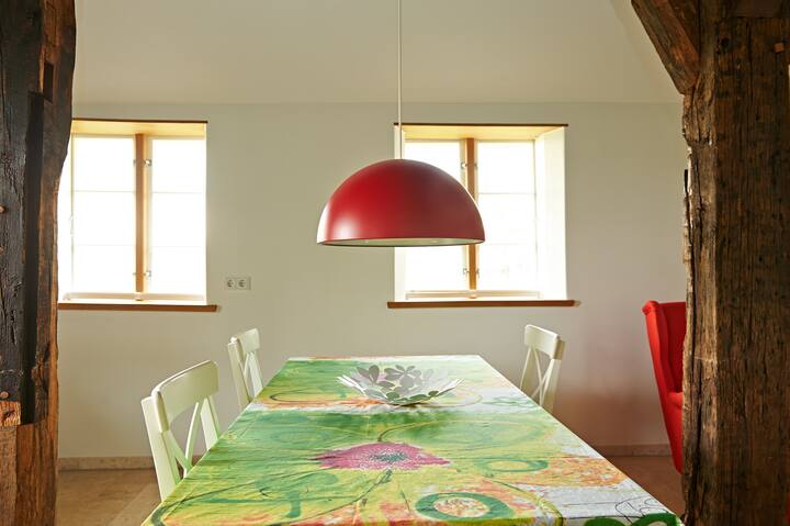 Hausdeicj Elvstuuv with winter garten