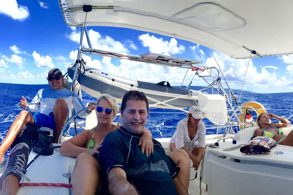 As part of our day cruises we offer the following options:
• Meals (Raw Food) prepared by our raw food specialist
• Wellness coaching
• Sailing lessons
• Bahamas Island hopping (deserted beaches)
• Snorkeling
• Diving
• Fishing
• Swimming with wild dolphins