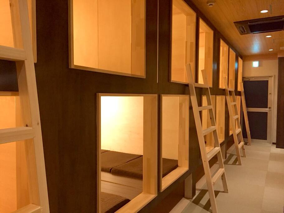 14 Capsules Dormitory Room-Gender Neutral