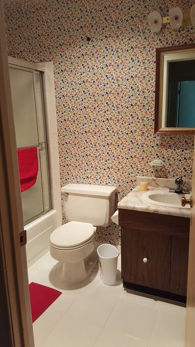 private bathroom only for guests