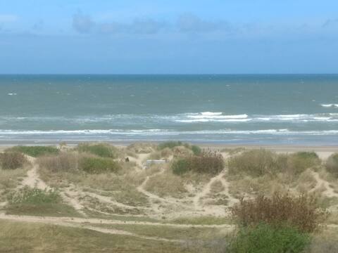 Studio front zeezicht, binnenzwembad, Oostduink.4p
