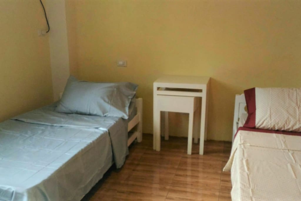 The room is about 20 sq m or about the size of a 2-Bed hotel room.