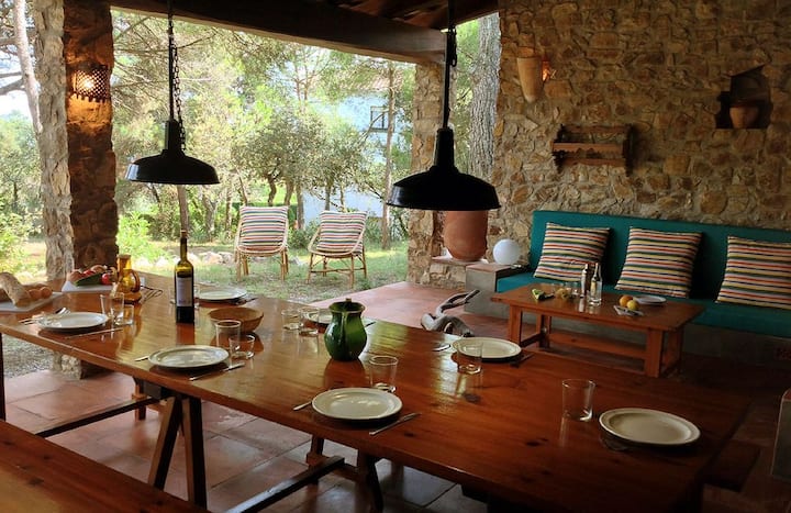 Casa Familiar Mediterránea Calella De Palafrugell - Tamariu