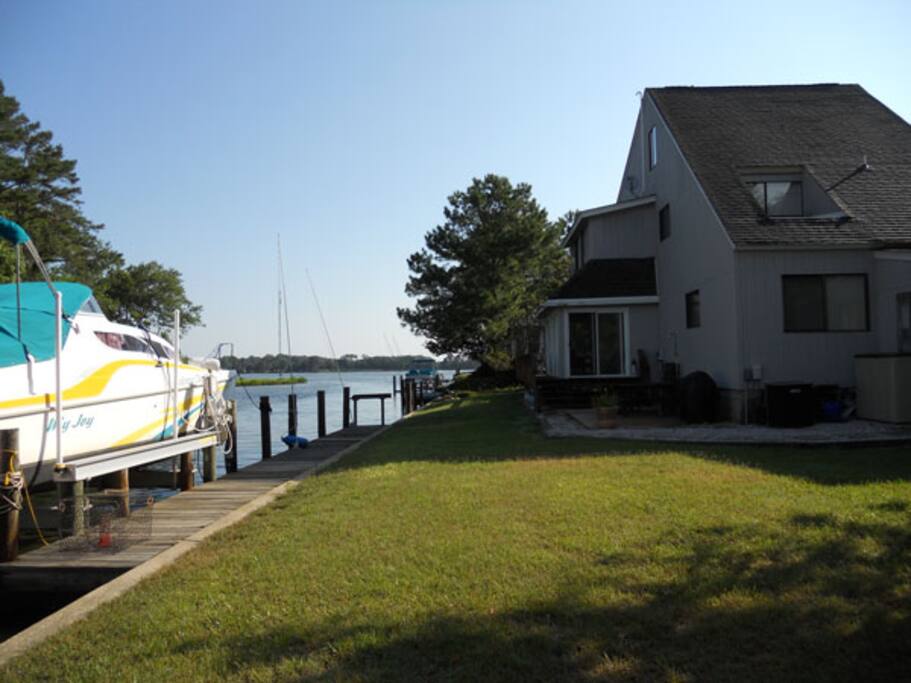 River view from rear deck