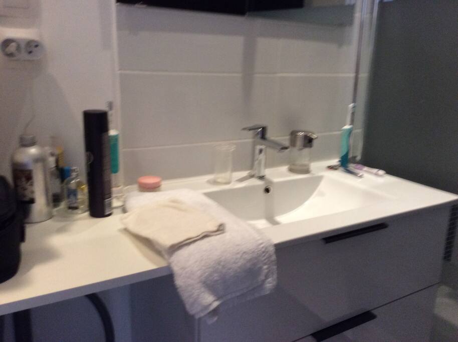 Lavabo avec rangement
