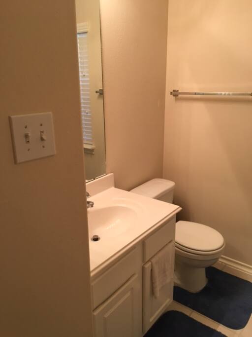 Upstairs full bath