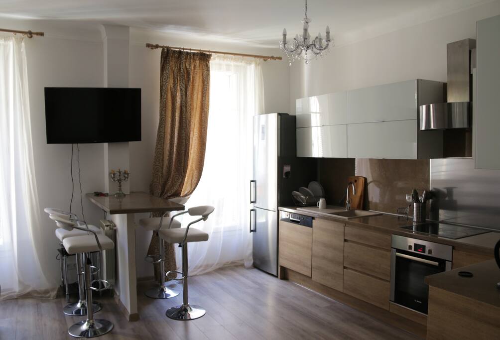 open kitchen