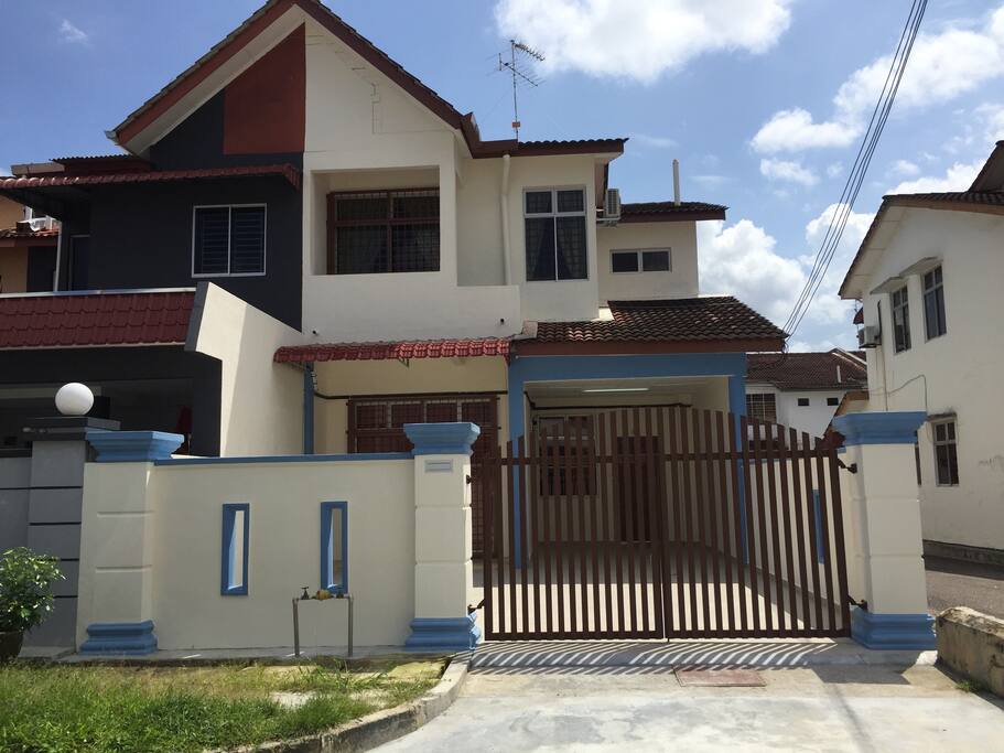 Exterior of the homestay