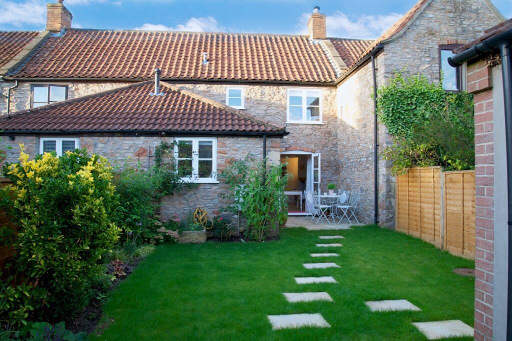 Private garden.