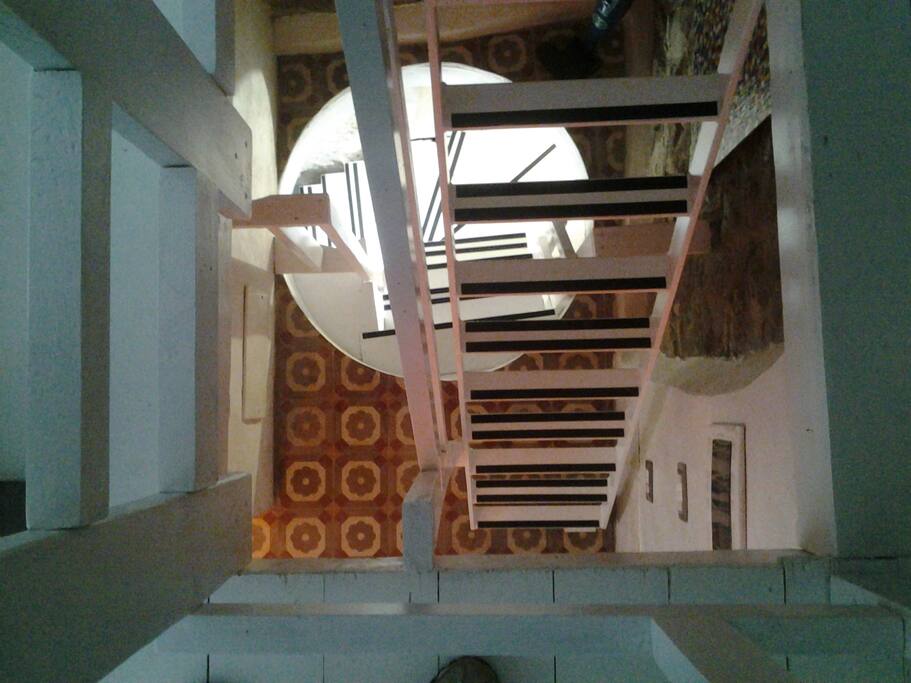 Scala per raggiungiere la camera