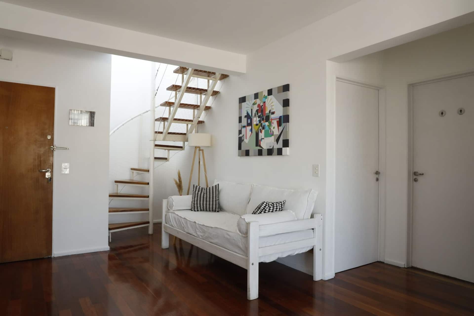 Apartamento duplex de 2 quartos com terraço e churrasqueira em Almagro