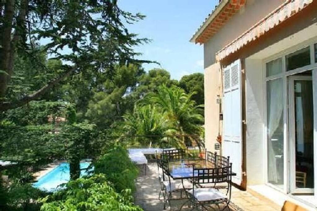 Terrasse du salon