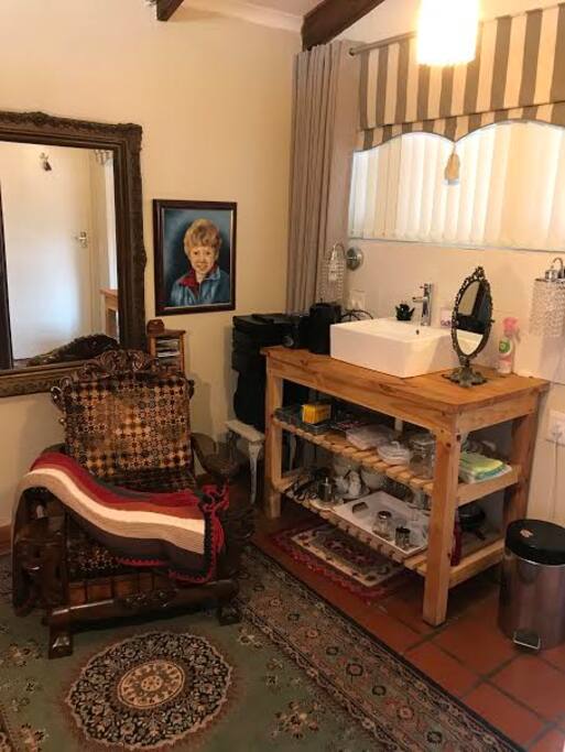 Coffee making area