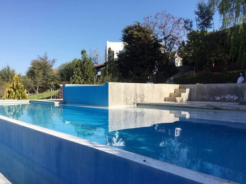 Countryside house with infinity pools