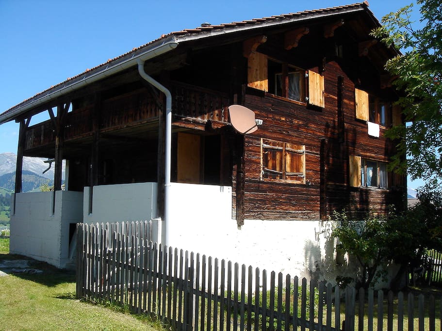 The house in the summer
