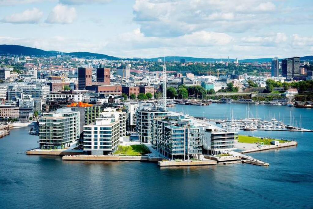 Osloˆs Central neighborhood, Tjuvholmen/Aker Brygge