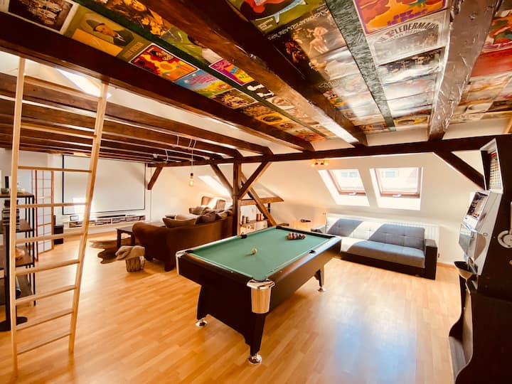 City Studio | Beamer | Billard | W-lan - Greiz