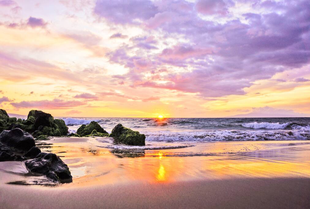 Cove Beach is a secluded beach only half a block away