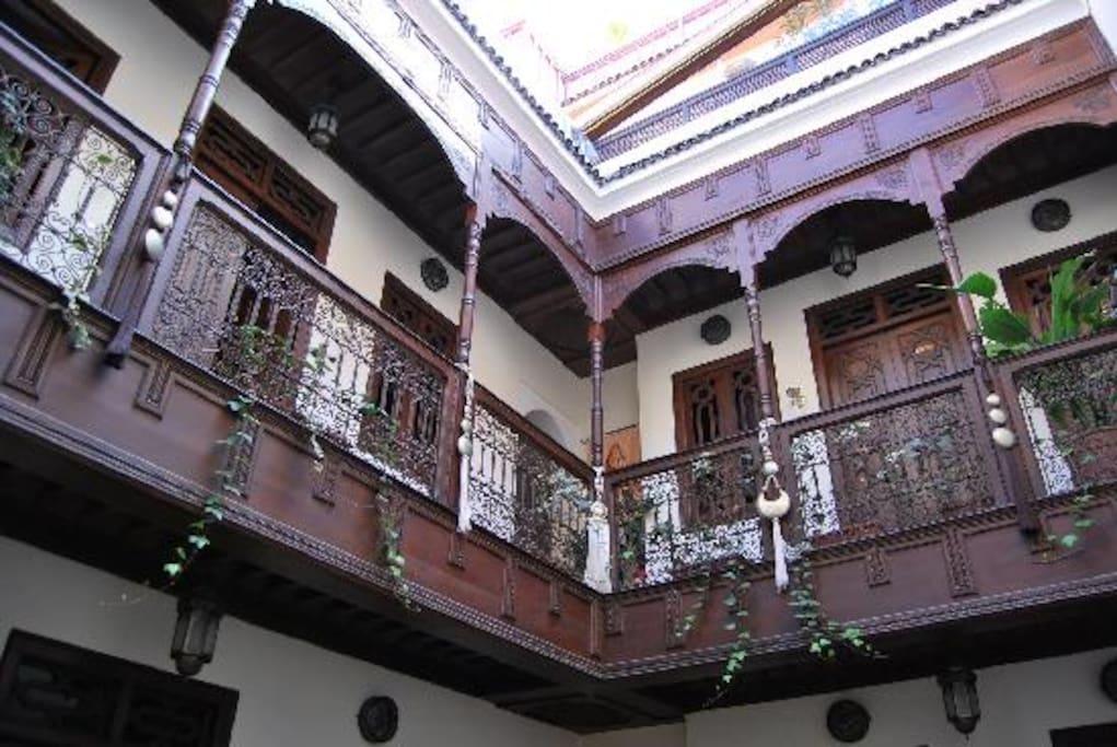 les chambres du 1er étage