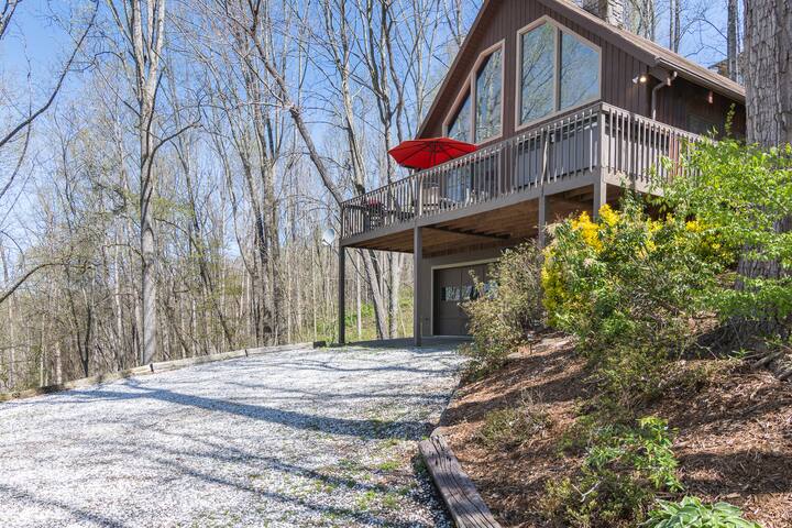 Luxury cabin Asheville HOT TUB VIEWS nr Biltmore