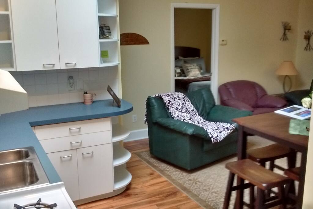 Open Kitchen/Living Room