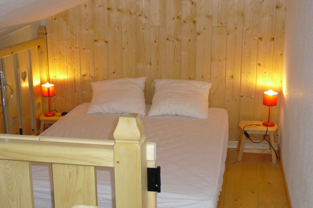 Chambre en mezzanine