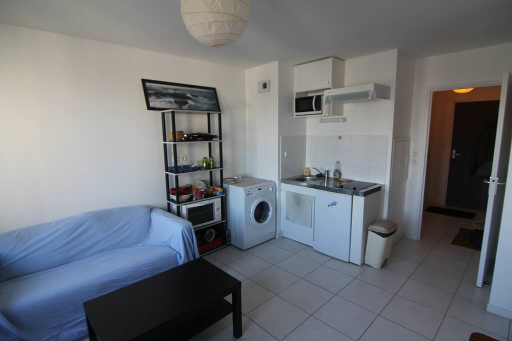 Séjour et Kitchenette