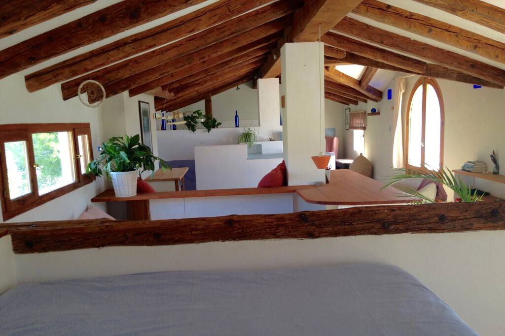 Your bedroom - view from bed