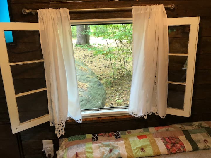 Tiny home in Pine City · ★5.0 · 1 bedroom · 1 bed · Private half-bath