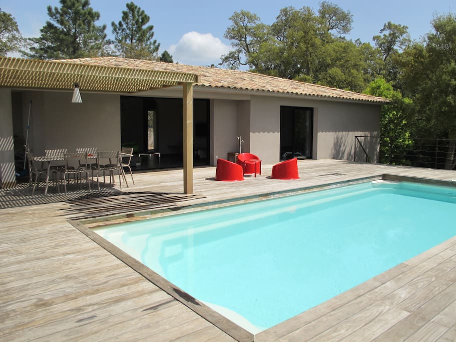 Terrasse piscine