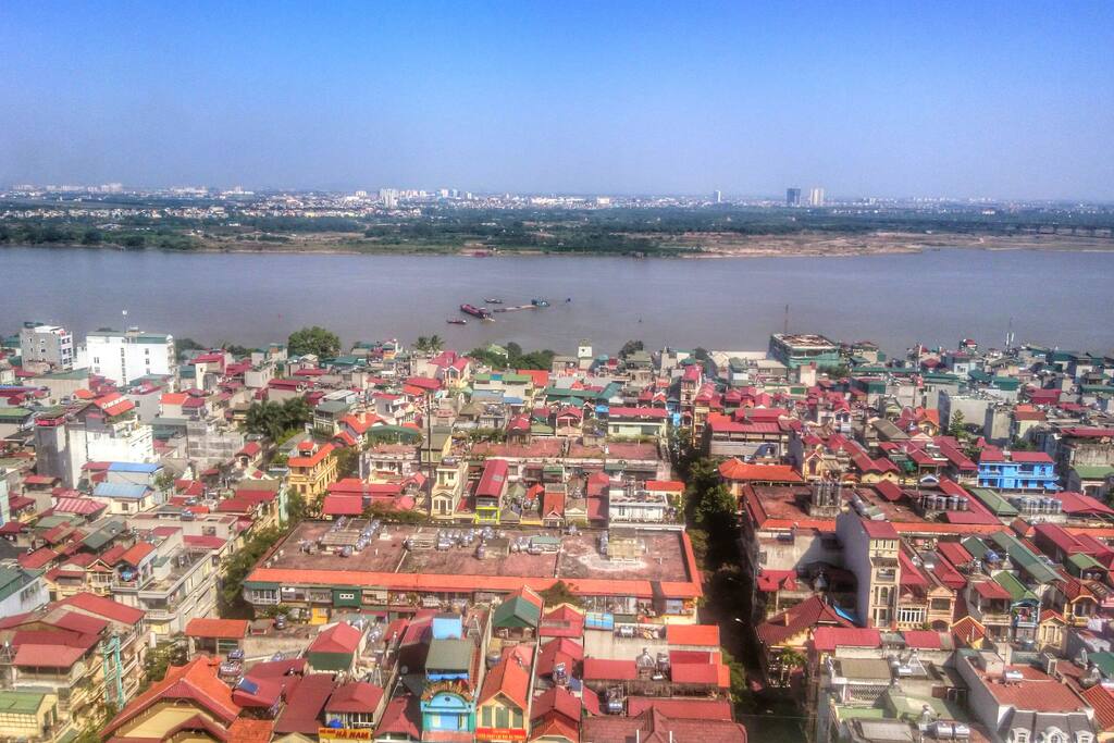 River view from bedroom