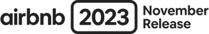 Airbnb 2023 November Release