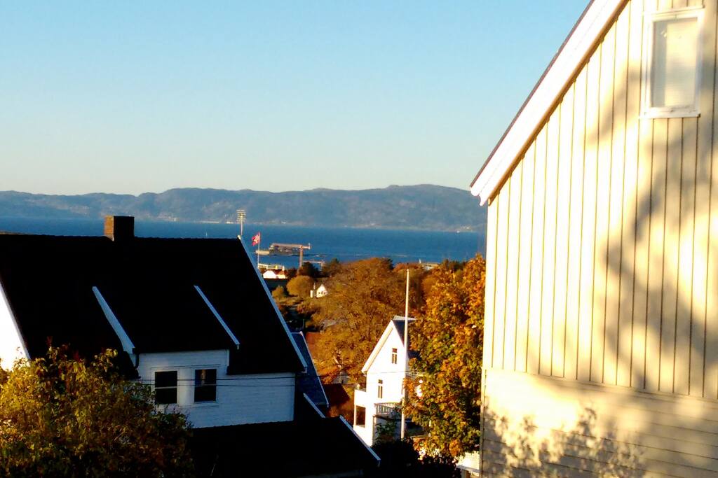 Autumn view from the balcony