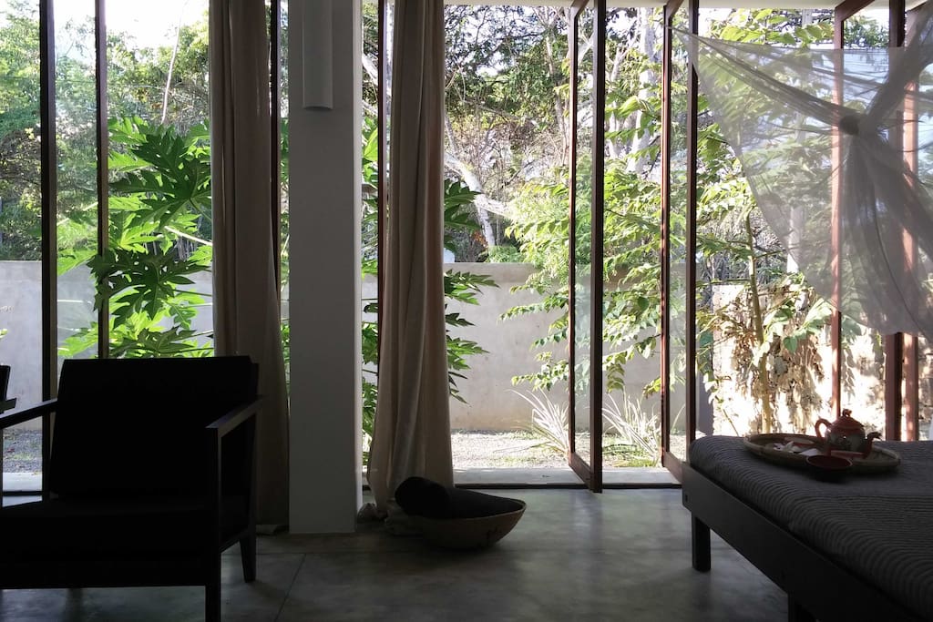Apartment 1 with private patio